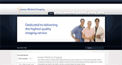 Desktop Screenshot of annexmedicalimaging.com